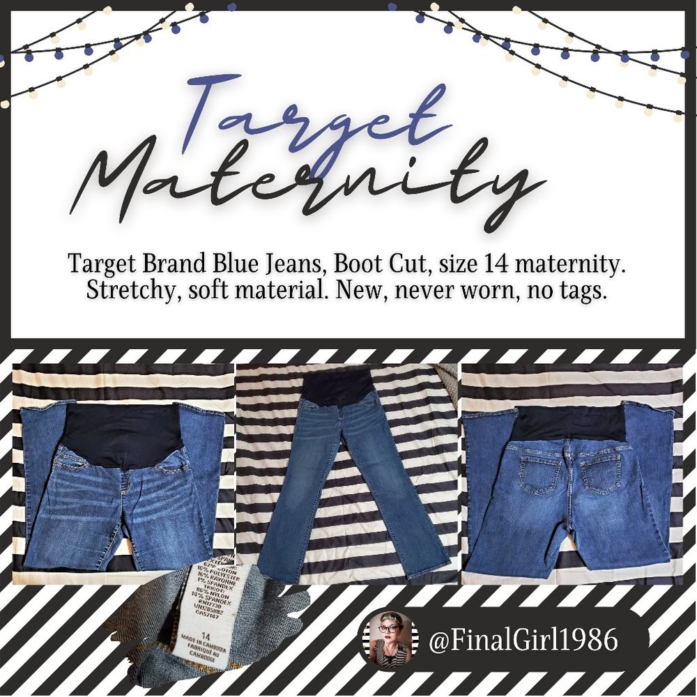 Maternity Boot Cut Jeans